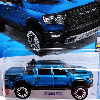 Hot Wheels 2024 23 Ram 1500 Factory Fresh Ages 3 and Up (Blue)